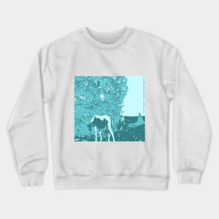 freespirit with horse Crewneck Sweatshirt